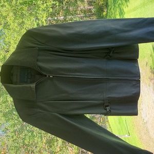 Genuine baby blue leather jacket